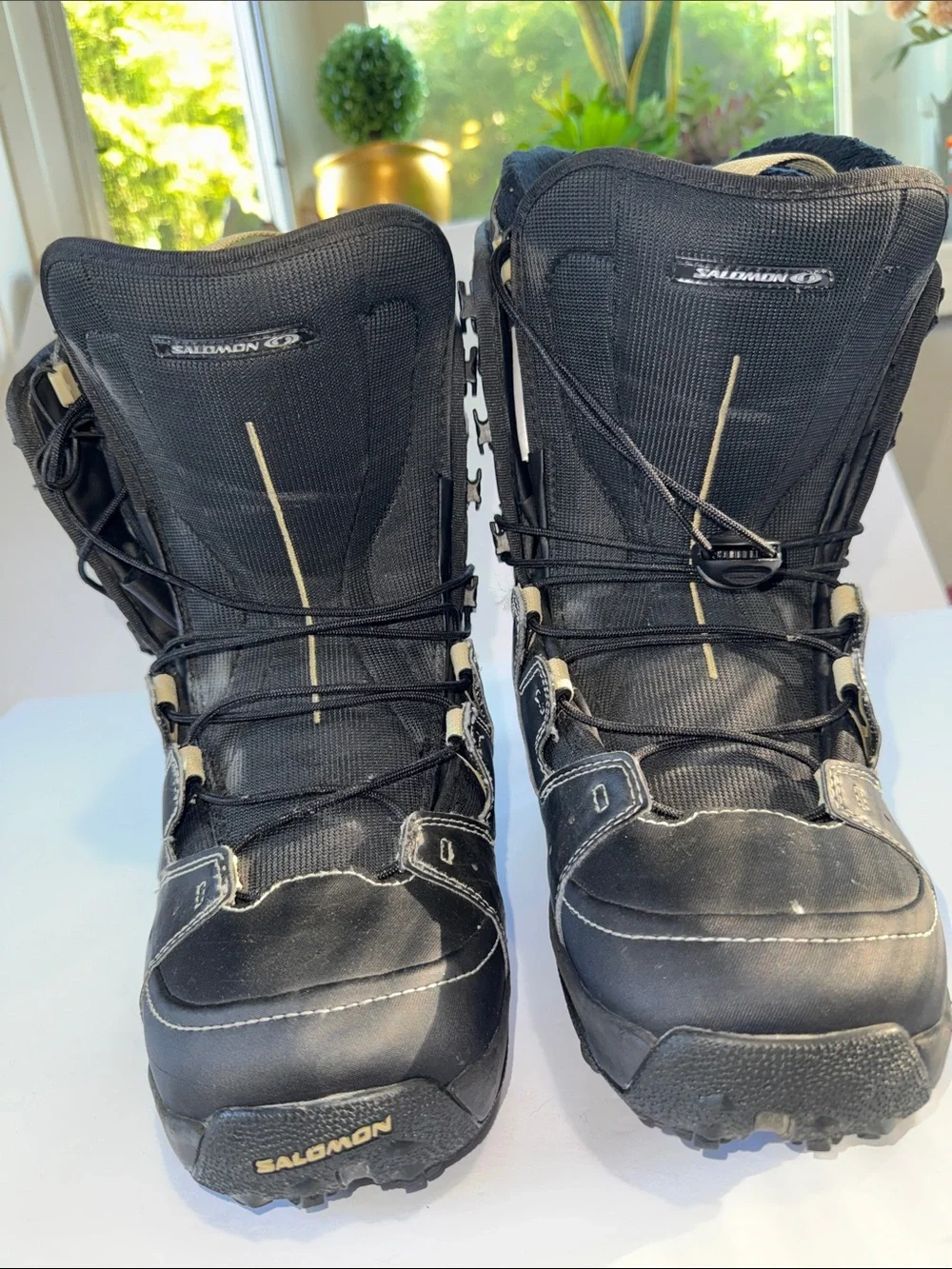 Salomon Women's Black Winter Snowboard Boots